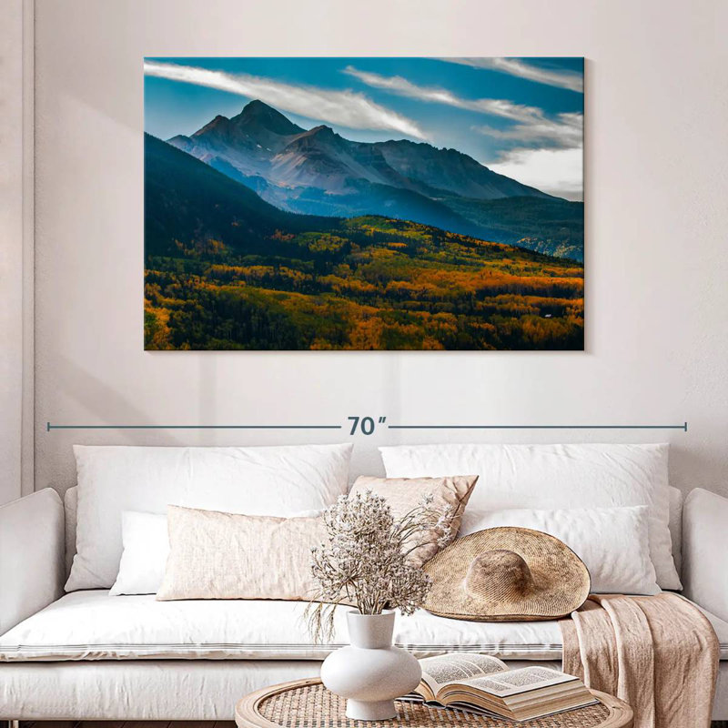 Alvord San Juan Mountain Woodlands, H 32 po x l 48 po
