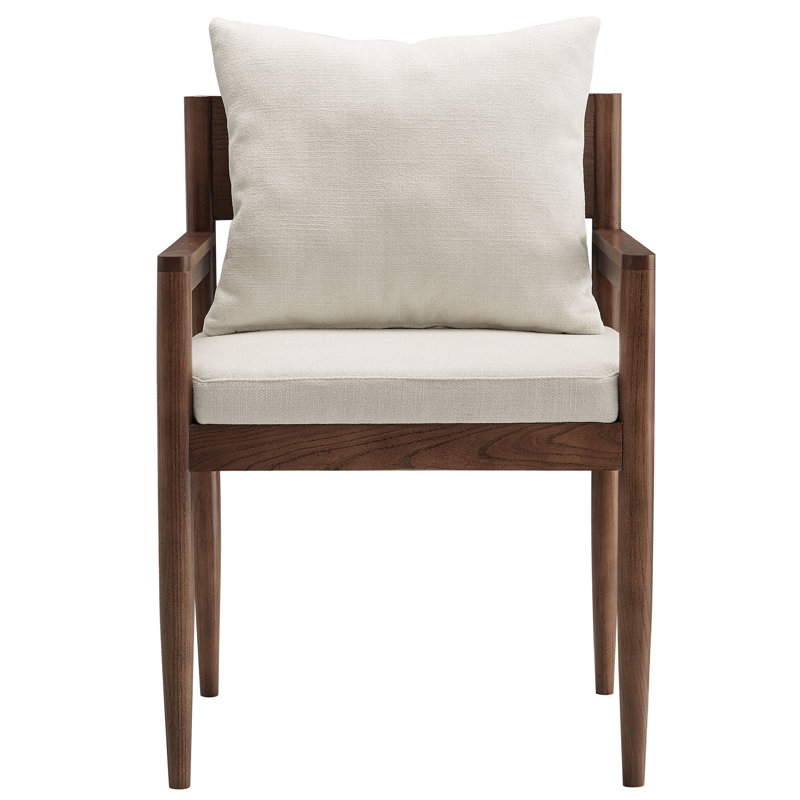 Remington Wood Dining Armchair, Salt