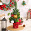 Mini arbre de Noël ornement de bureau avec arbre de Noël et décoration de scène de Noël-1240578527