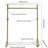 Kulpeksa Rolling Clothing Rack