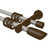 Chrome/Walnut Varnished
