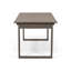 Outdoor Expandable Acacia Wood Dining Table, Gray