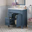 Meuble-lavabo 30 po avec lavabo en céramique-409157725