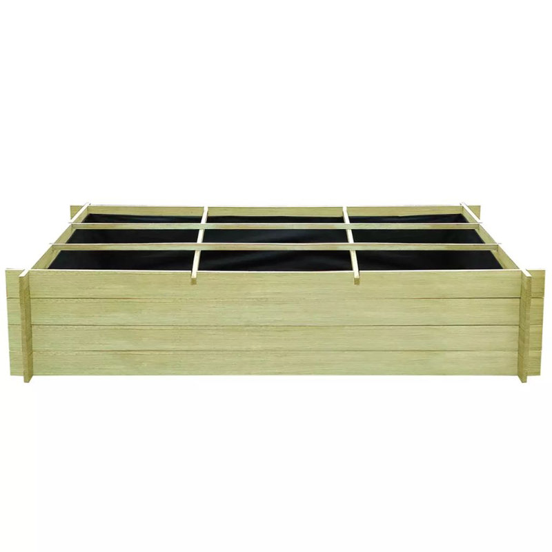 Capra Wood Planter Box, 40cm H x 100cm W x 197cm