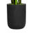 Ozbourn 66 " H Faux Banana Leaf Tree in Fiberstone Pot-1819939610