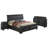 Bloss Solid Wood Piece Bedroom Set