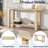 Elegant Console Table with Three Drawers, Extra Long Entryway Table for Entryway, Hallway, Living Room, Foyer, Corridor-975059654