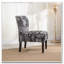 Fauteuil d'appoint contemporain sans accoudoirs
