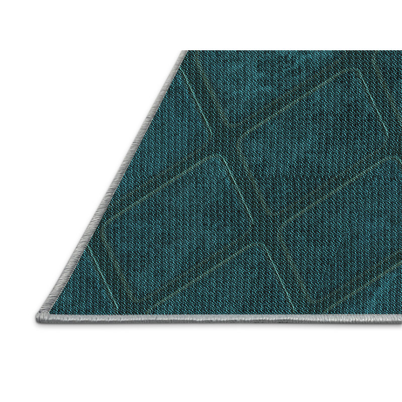 Geometric Indoor Rug, Rectangle 6' x 9'