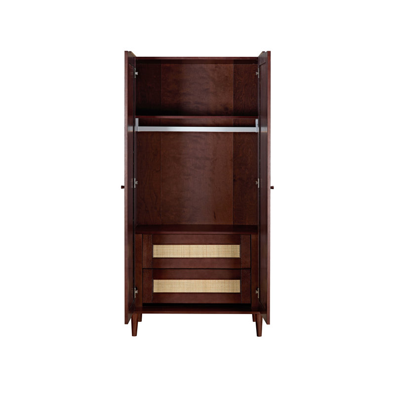 Tutti Bambini Japandi 3pc Room Set, Warm Walnut