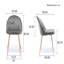 Sweeney 125.1cm H Velvet Upholstered Dining Chair-666836545