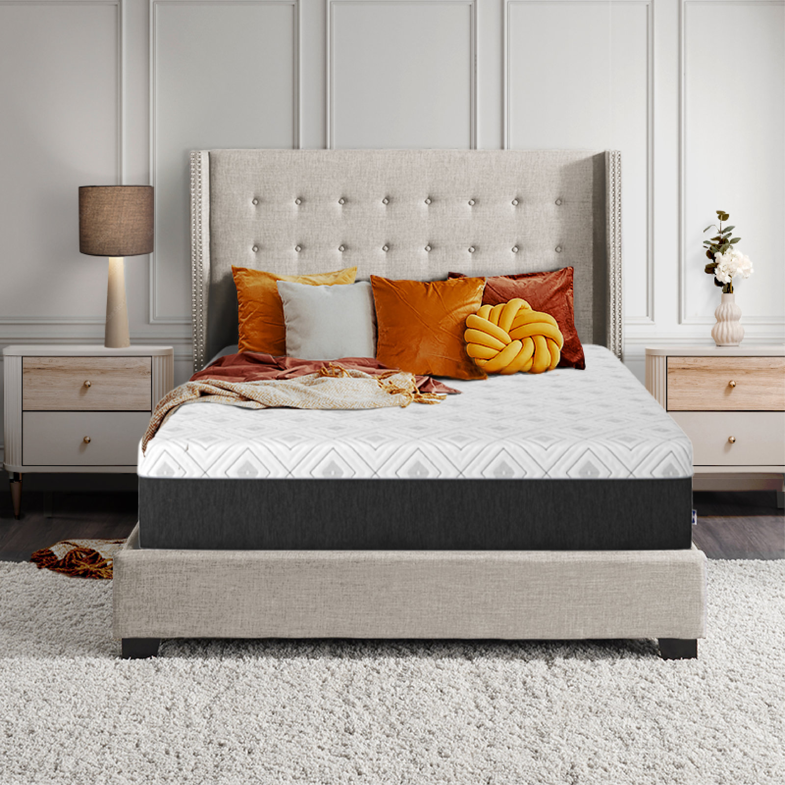 Sealy Cool 12" Medium Memory Foam Mattress, California King