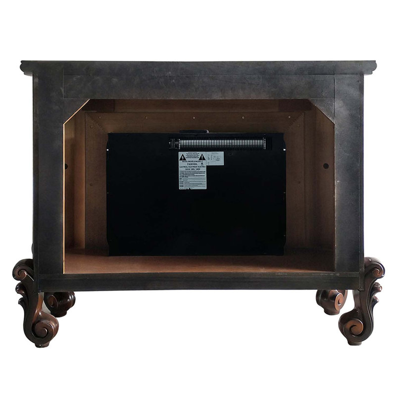 Foyer Versailles 47 po, finition chêne cerise, Chêne cerise