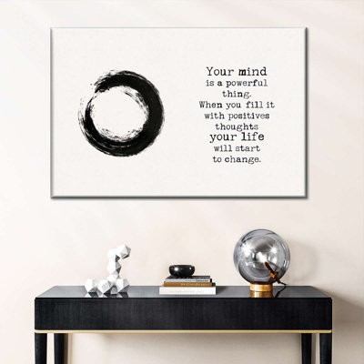 Zen Quotes II Canvas Print
