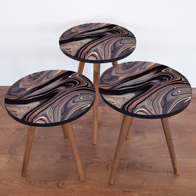 Tables gigognes 3 pieds Nan