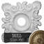 Médaillon de plafond Endurathane Oldham, DO 18 po x P 3 3/8 po x P 7/8 po (convient aux auvents jusqu'à 8 5/8 po), apprêté en usine-27785252