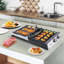 Barbecue électrique de comptoir à brûleur simple pliable d'intérieur / extérieur l 14,5 po x P 13,3 po VEVOR