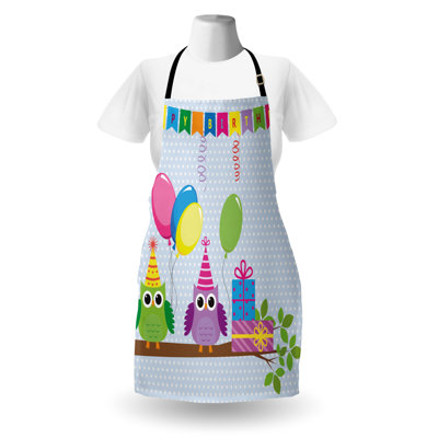 Birthday No Pattern Bib Apron