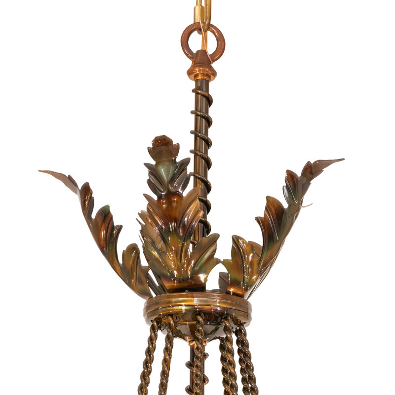 56" Wide Amaury 16 Light Chandelier, 10, 48" H x 36" W x 36" D, Lt Burnished Transparent Gold