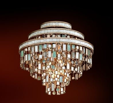 Dolcetti 3-Light 18" Semi Flush Mount