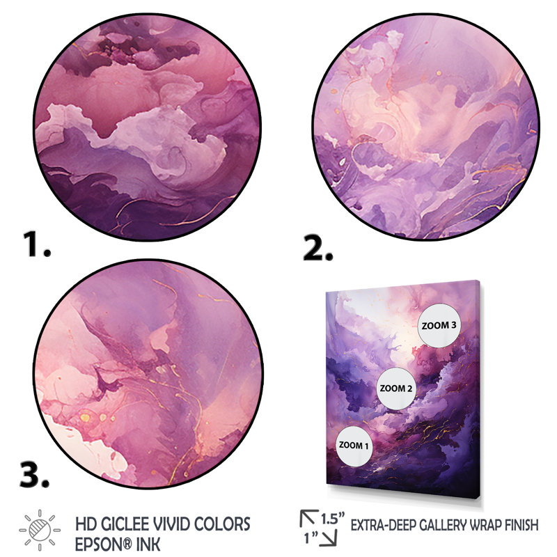 "Mauve et bleu" Mystic Melody II - Collages abstraits, art mural, Cadre flottant noir, H 60 po x l 28 po x P 1,5 po