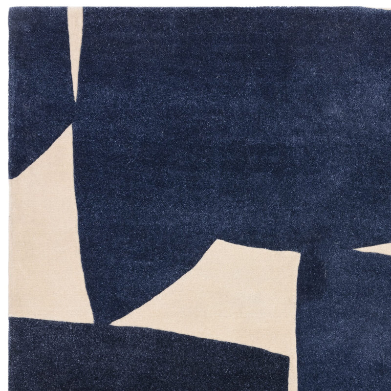 Mishele Hand Tufted Recycled P.E.T Blue Rug, Rectangle 160 x 230cm