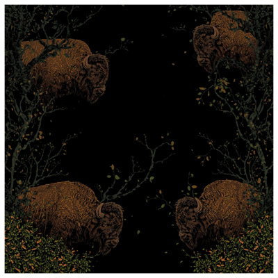 Tapisserie murale Buffalo In Woodland - Buffalo
