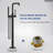 Single Handle Freestanding Tub Filler with Diverter-121579577