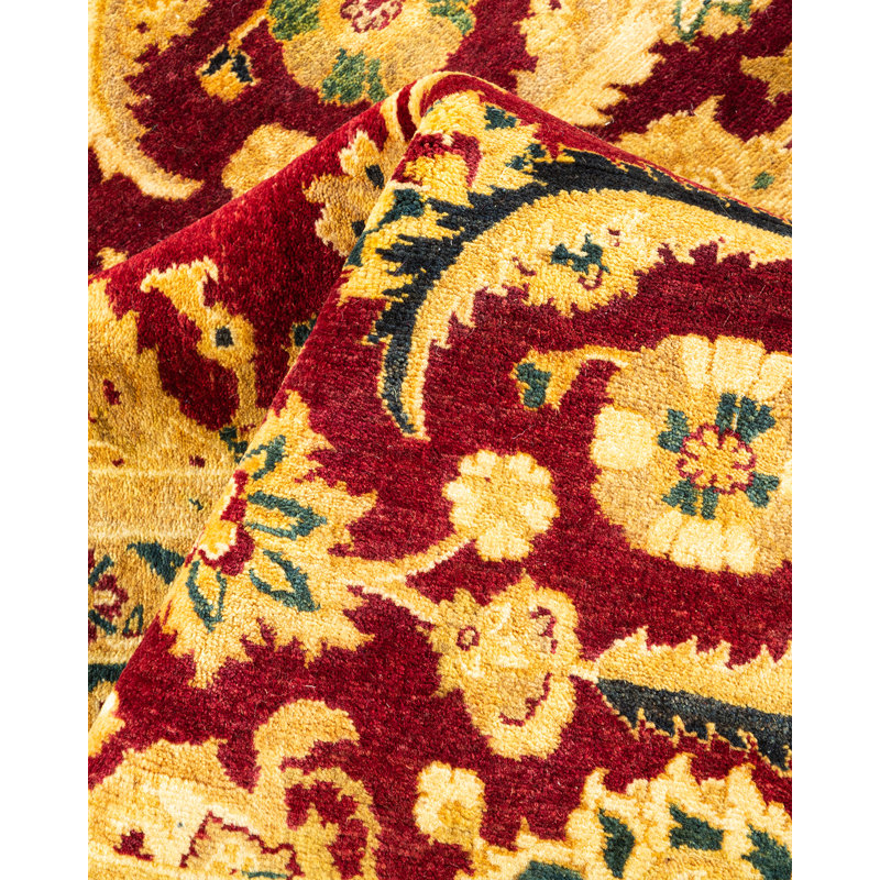 Classic One-of-a-Kind 6' 1" X 9' 4" Hand Knotted Area Rug