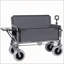 Chariot pliable 3 en 1 avec banc, plateau de table et capacité de 500 lb pour une utilisation polyvalente à l'extérieur-131102411