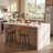 Angelleah Stools with Back, Synthetic Leather-973653298-974126476