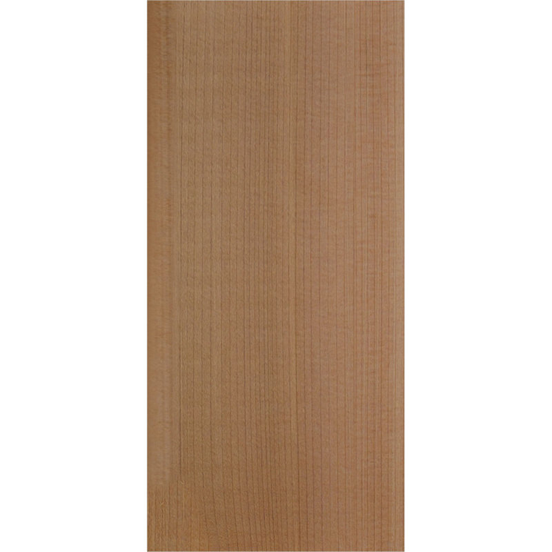Queue de chevron lisse Huntington, Cèdre rouge, 8"H x 3 1/2"W x 16"L