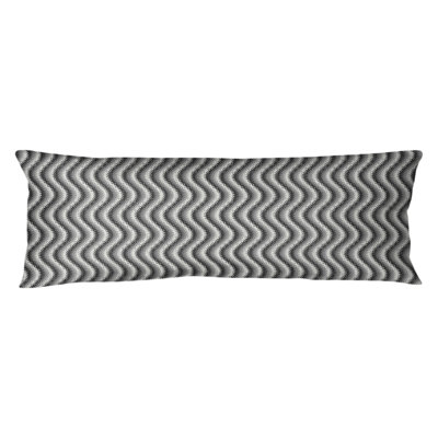 Katelyn  Elizabeth Chevron Reversible Throw Pillow