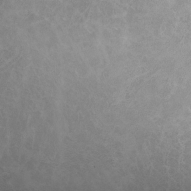 Chaise d'appoint en cuir Catriona avec base matte, Similicuir gris pâle, Noir
