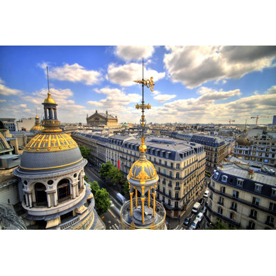 Paris Rooftop - Wrapped Canvas Print