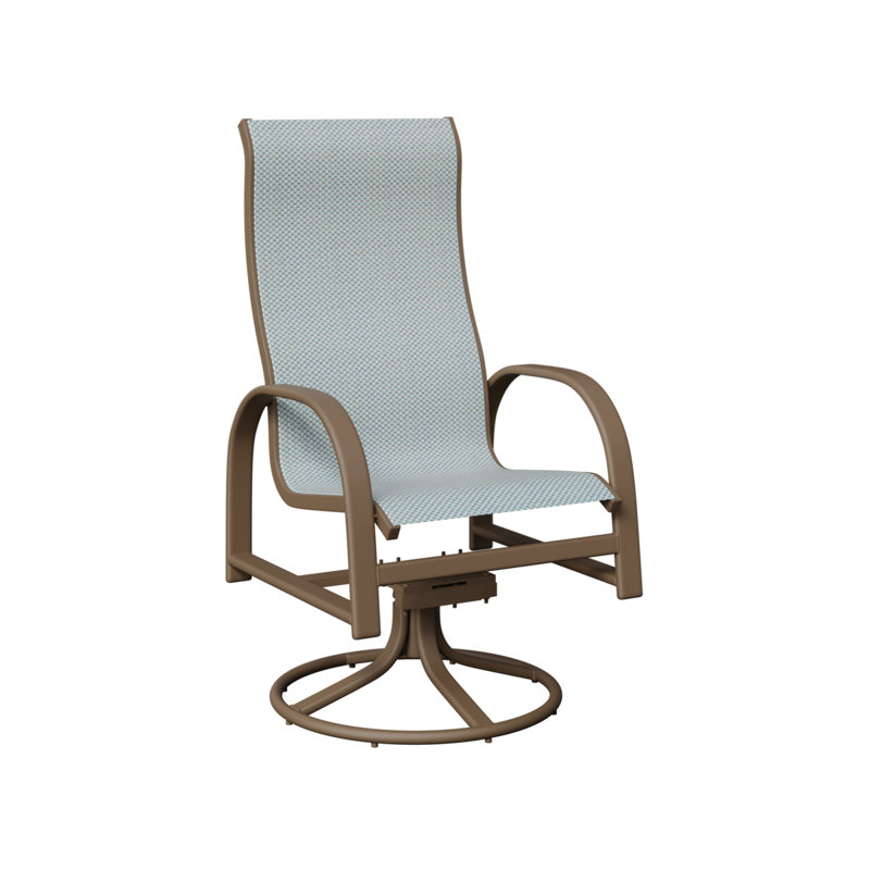 Chaise berçante berçante berçante Berlin, Interlock Calypso, Argile