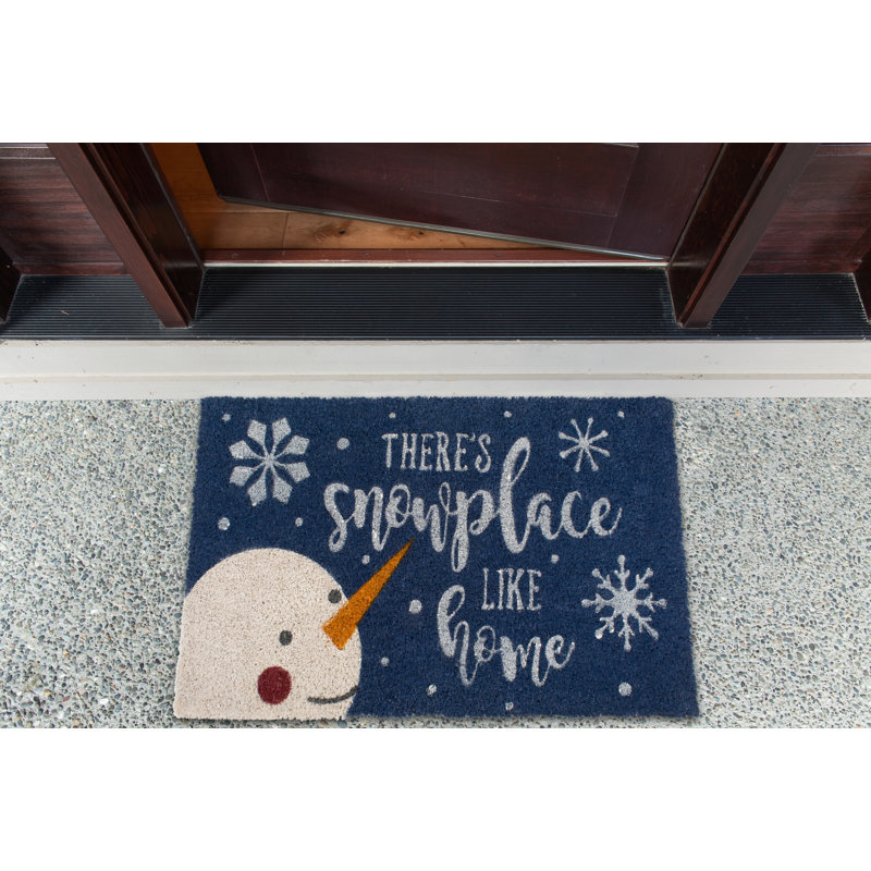 Reid Non-Slip Christmas Outdoor Doormat
