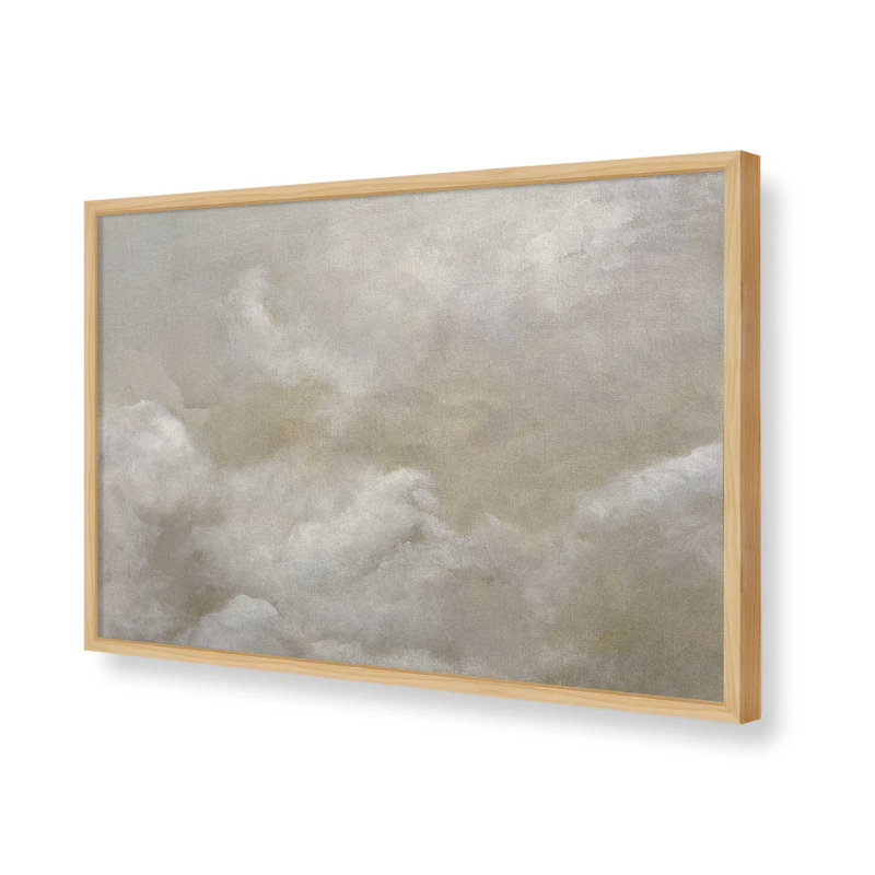 «Clouds Two» par Garima Dhawan, reproduction d'art, Tanné, H 12 po x l 16 po
