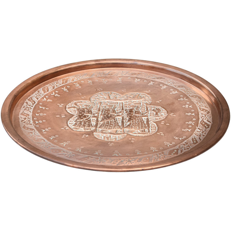 Copper / Copper Plated Decorative Tray