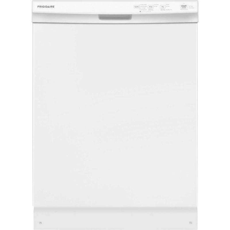 Lave-vaisselle à commande intégrée 24 po 54 dBA Frigidaire, Blanc