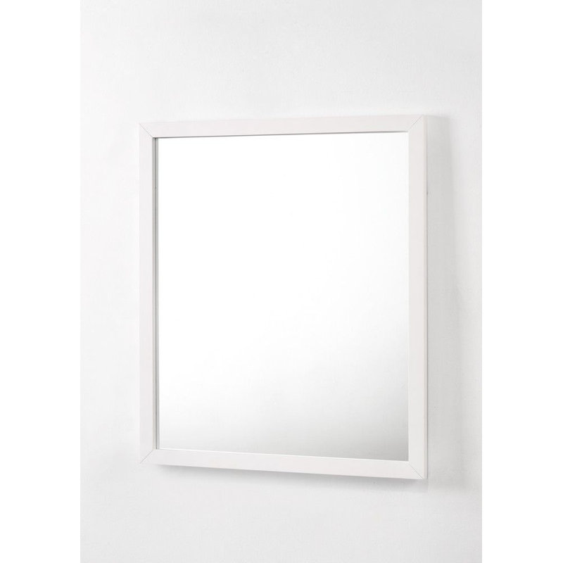 Miroir pour commode Schock, Blanc