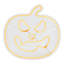 15" Orange LED Lighted Neon Style Jack-O-Lantern Halloween Window Silhouette
