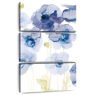 Avery Delicate Poppies I Blue