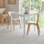 Oke Extendable Solid Wood Base Dining Table