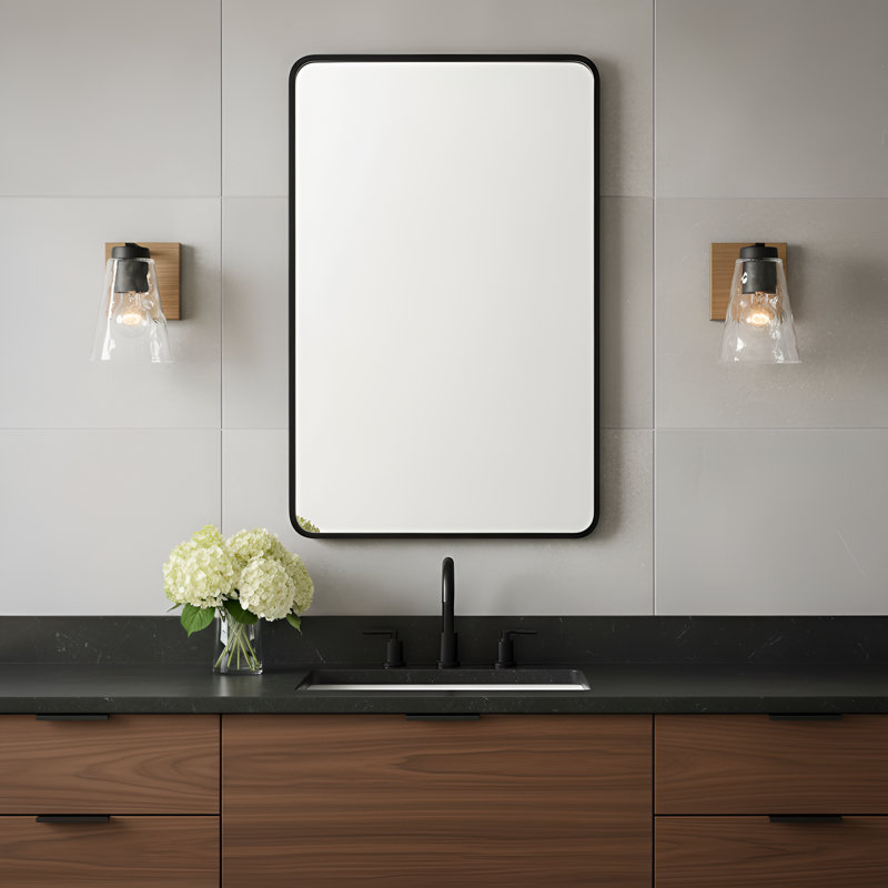 Petit meuble-lavabo Dunton de Génération Éclairage , H 7,5 po x l 5 po x P 6,5 po, Une lumière
