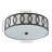 Hershberger Metal LED Flush Mount-123703133-123703135