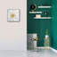 «Contemporary Clematis Gray» par Danhui Nai, art mural sur toile-1018286228