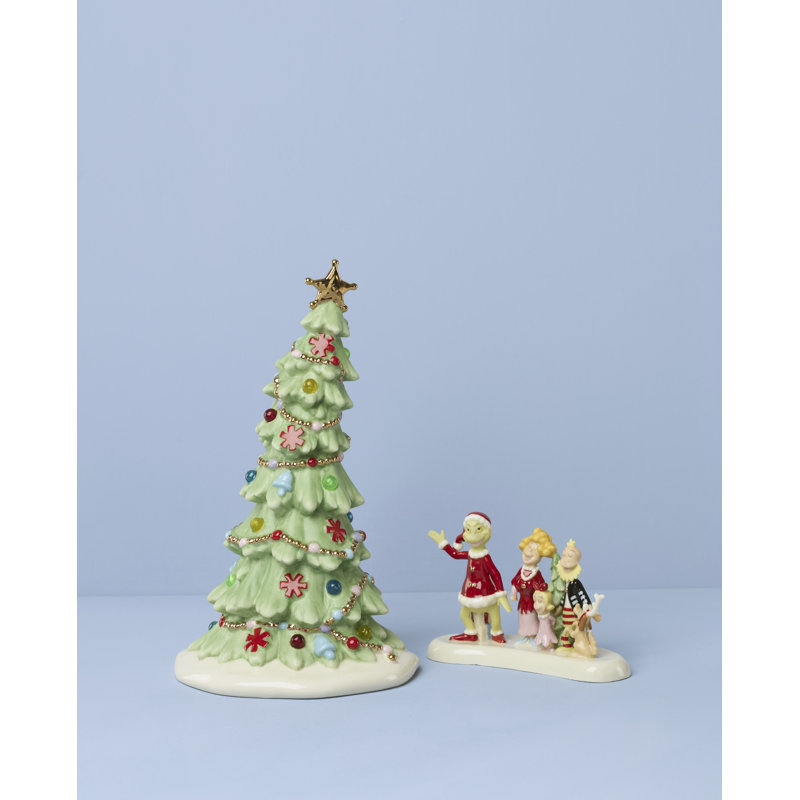 Lenox Who-Ville Light-Up Tree Figurine 2-Piece Set