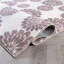 Tapis intérieur antidérapant lavable à la machine, motif floral, couleur noyer-425988333-425988337