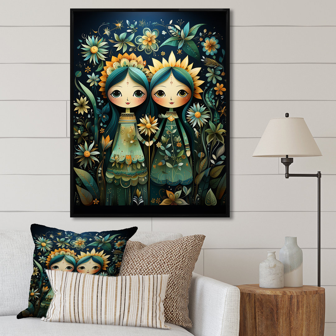 Mexican Oaxacan Dreams - Mexican Art Canvas Prints Winston Porter